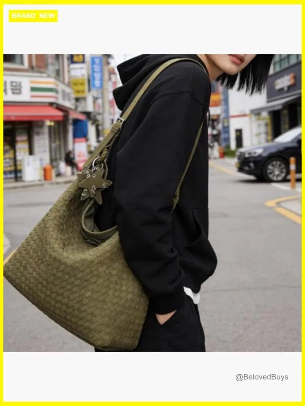 Suede Hobo Shoulder Bag Crossbody Tote Purse Slouchy Handbag